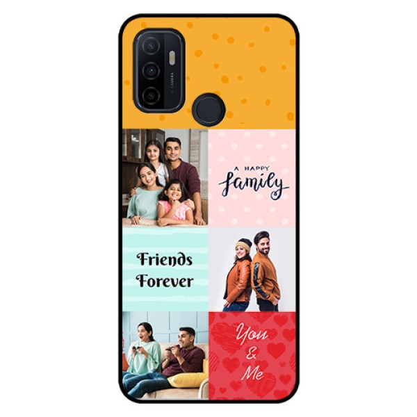 Oppo A53 Personalized Glass Phone Case  - Images with Quotes Design