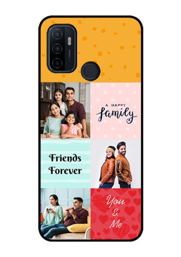 Oppo A53 Personalized Glass Phone Case  - Images with Quotes Design