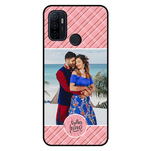 Oppo A53 Personalized Glass Phone Case - Together Forever Design Oppo A53 Personalized Glass Phone Case - Together Forever Design