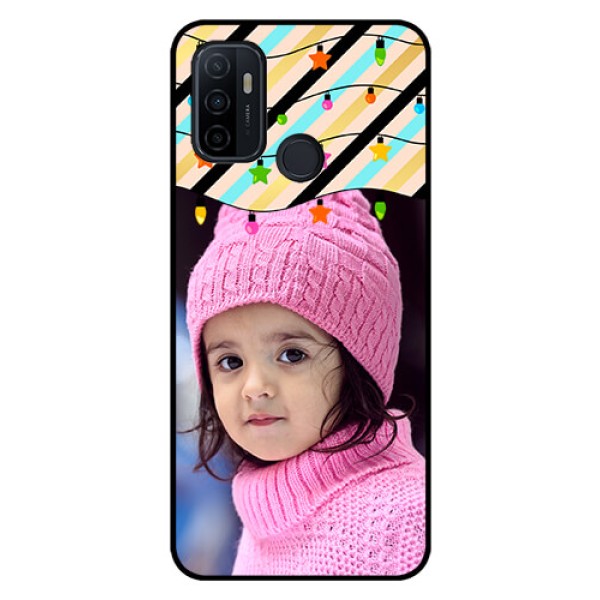 Oppo A53 Custom Glass Mobile Case - Lights Hanging Design Oppo A53 Custom Glass Mobile Case - Lights Hanging Design
