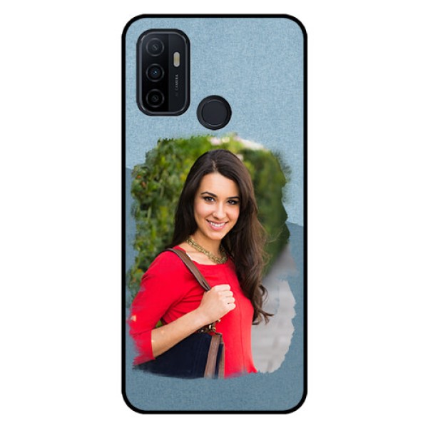 Oppo A53 Custom Glass Mobile Case - Grunge Line Art Design Oppo A53 Custom Glass Mobile Case - Grunge Line Art Design