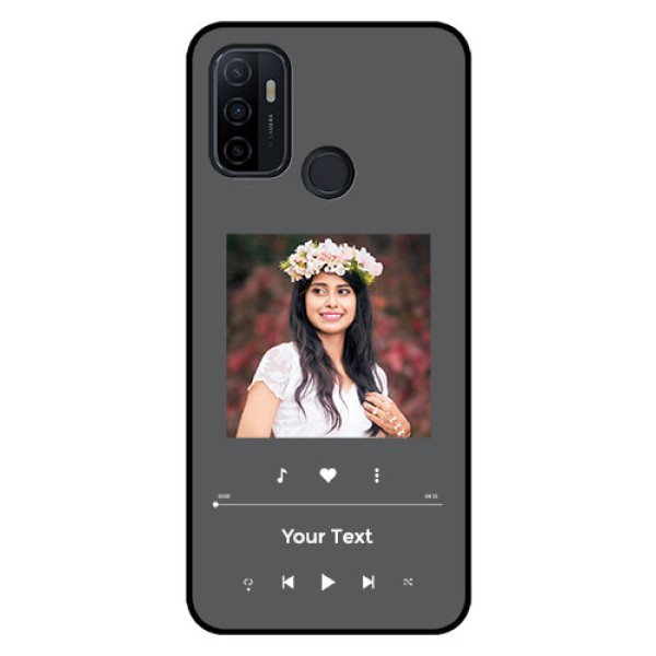 Oppo A53 Custom Glass Mobile Case - Play The Music Design