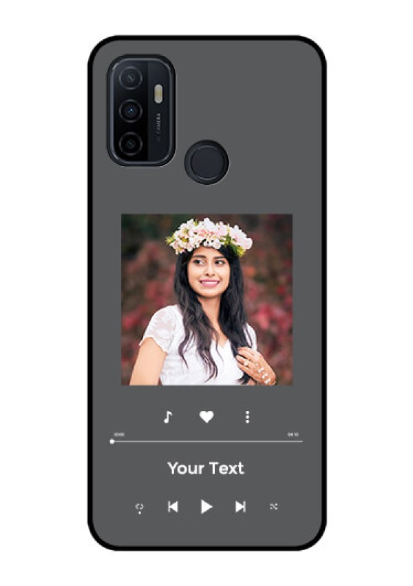 Oppo A53 Custom Glass Mobile Case - Play The Music Design
