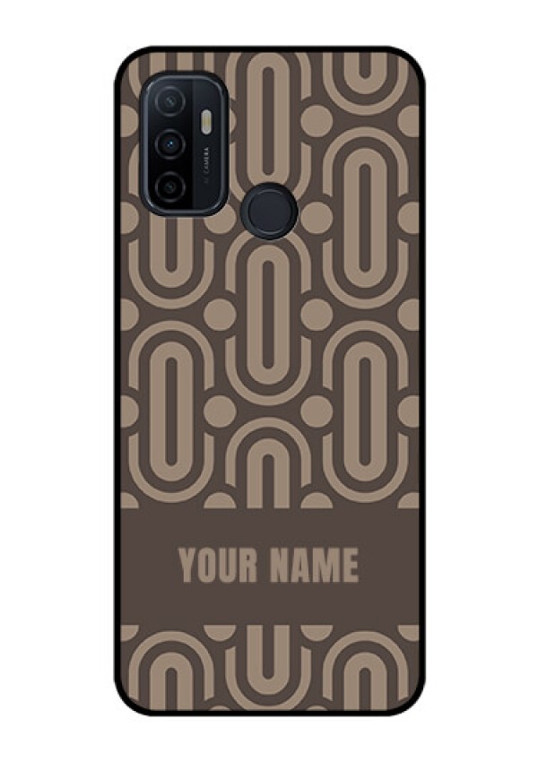 Oppo A53 Custom Glass Phone Case - Captivating Zero Pattern Design