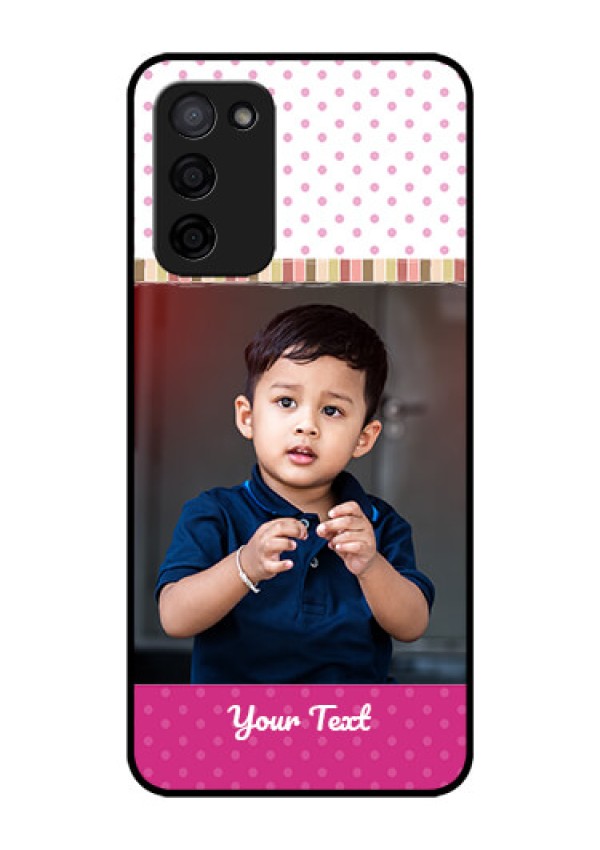 Oppo A53s 5G Photo Printing on Glass Case - Cute Girls Cover Design