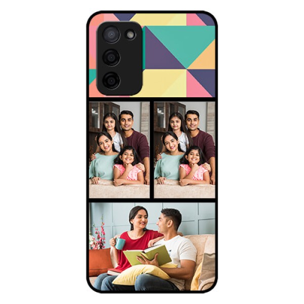 Oppo A53s 5G Custom Glass Phone Case - Bulk Pic Upload Design