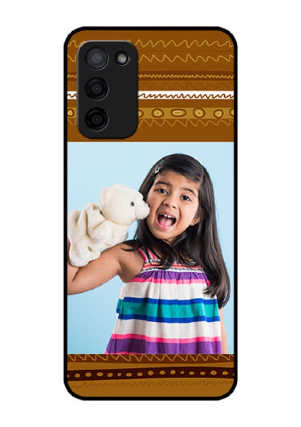 Oppo A53s 5G Custom Glass Phone Case - Friends Picture Upload Design 