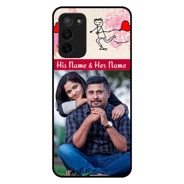 Oppo A53s 5G Photo Printing on Glass Case - You and Me Case Design
