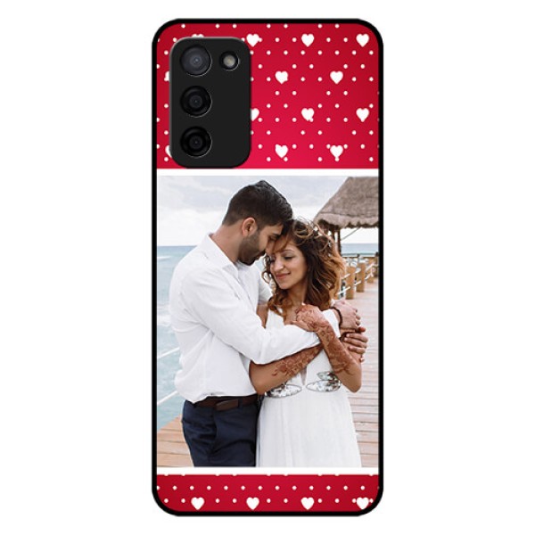 Oppo A53s 5G Photo Printing on Glass Case - Hearts Mobile Case Design Oppo A53s 5G Photo Printing on Glass Case - Hearts Mobile Case Design