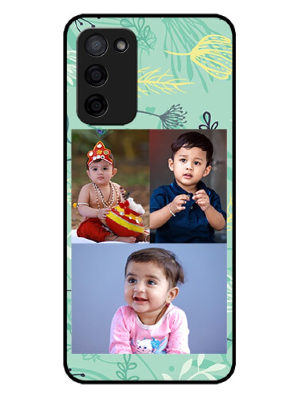 Custom Oppo A53s 5G Photo Printing on Glass Case - Forever Family Design 