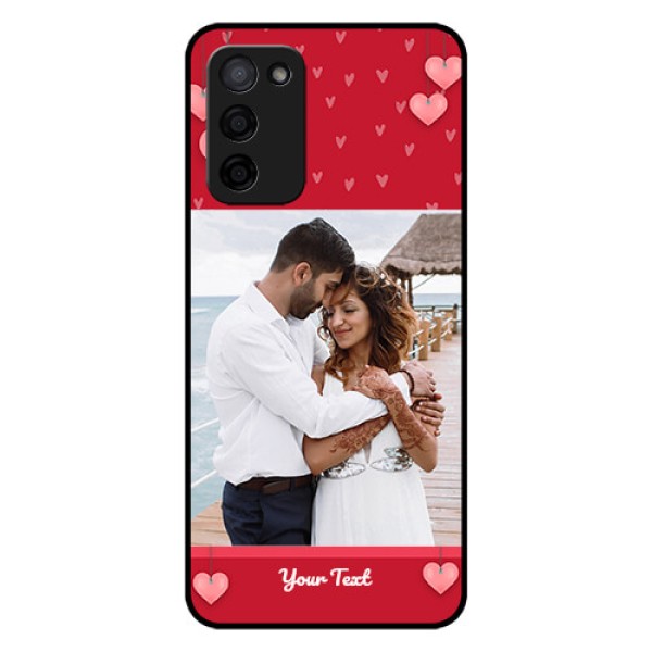 Oppo A53s 5G Custom Glass Phone Case - Valentines Day Design