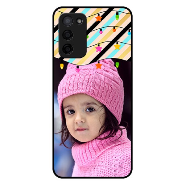 Oppo A53s 5G Custom Glass Mobile Case - Lights Hanging Design
