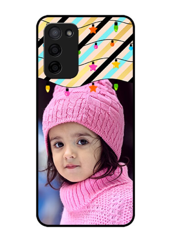 Oppo A53s 5G Custom Glass Mobile Case - Lights Hanging Design