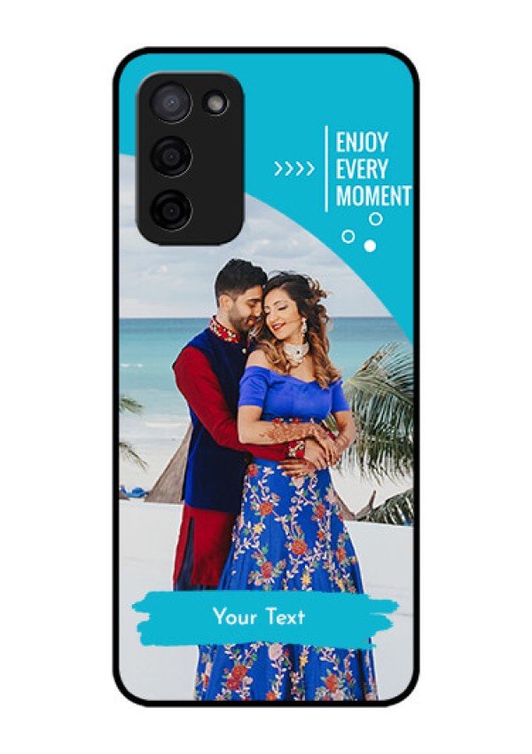Oppo A53s 5G Custom Glass Mobile Case - Happy Moment Design