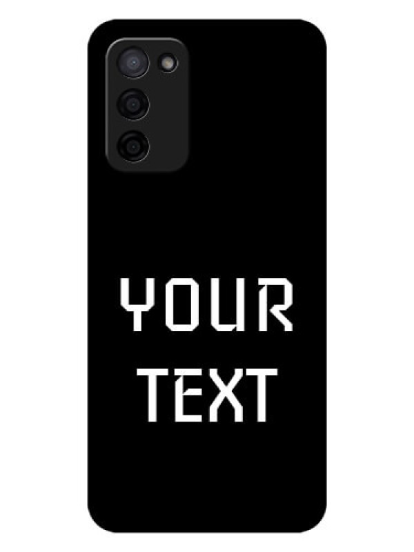 Custom Oppo A53s 5G Your Name on Glass Phone Case