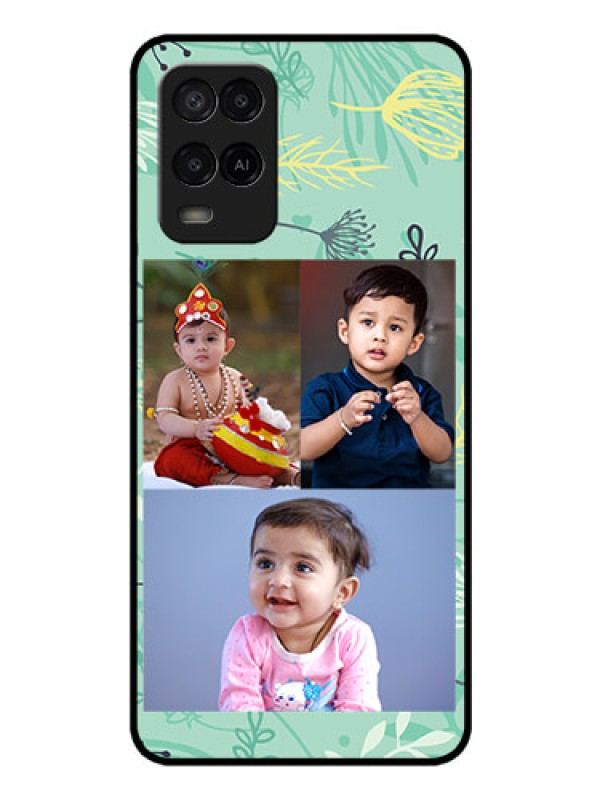 Custom Oppo A54 Photo Printing on Glass Case - Forever Family Design 