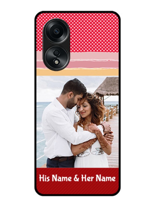 Custom Oppo A58 Custom Glass Mobile Case - Premium Case Design