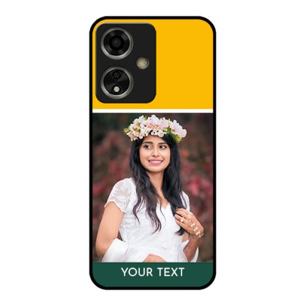 Oppo A59 5G Custom Glass Phone Case - Love You Design