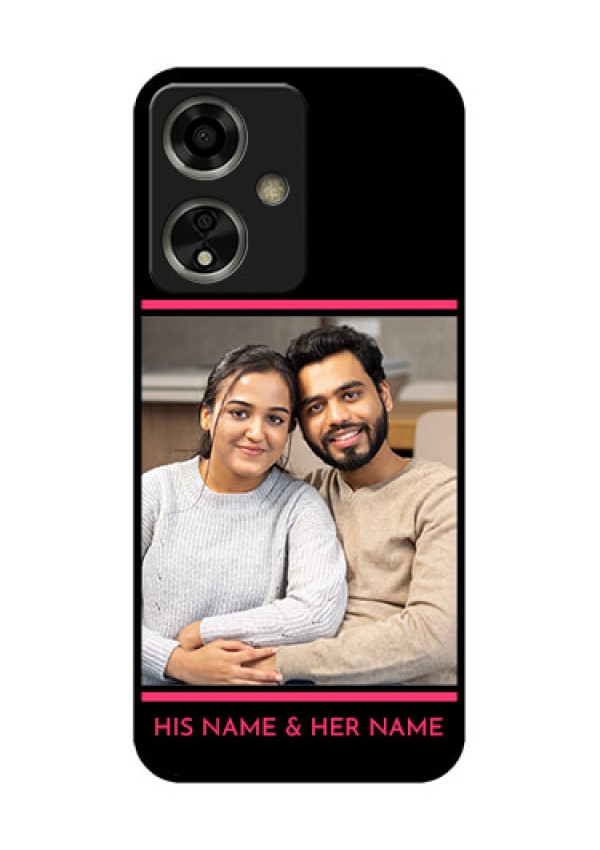 Oppo A59 5G Custom Glass Phone Case - With Add Text Design