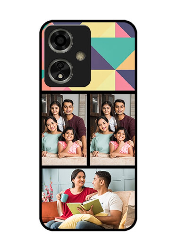 Oppo A59 5G Custom Glass Phone Case - Bulk Pic Upload Design