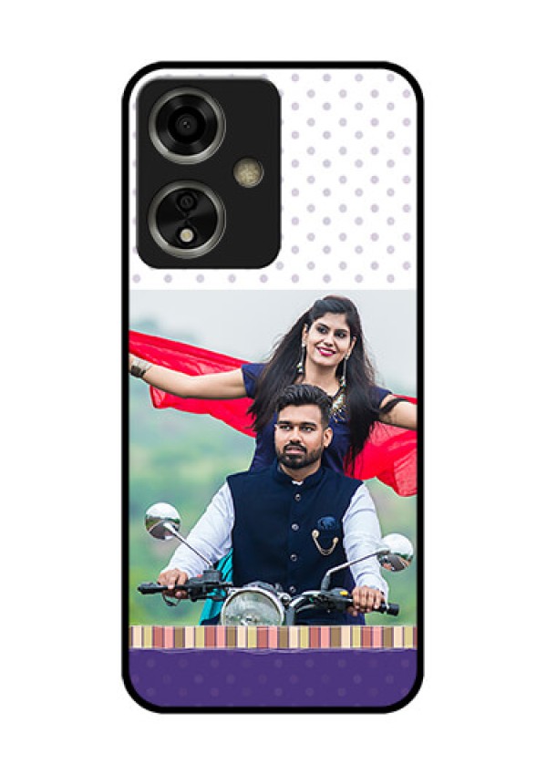 Oppo A59 5G Custom Glass Phone Case - Cute Family Design