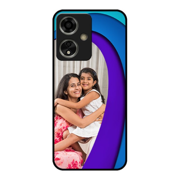 Oppo A59 5G Custom Glass Phone Case - Simple Pattern Design