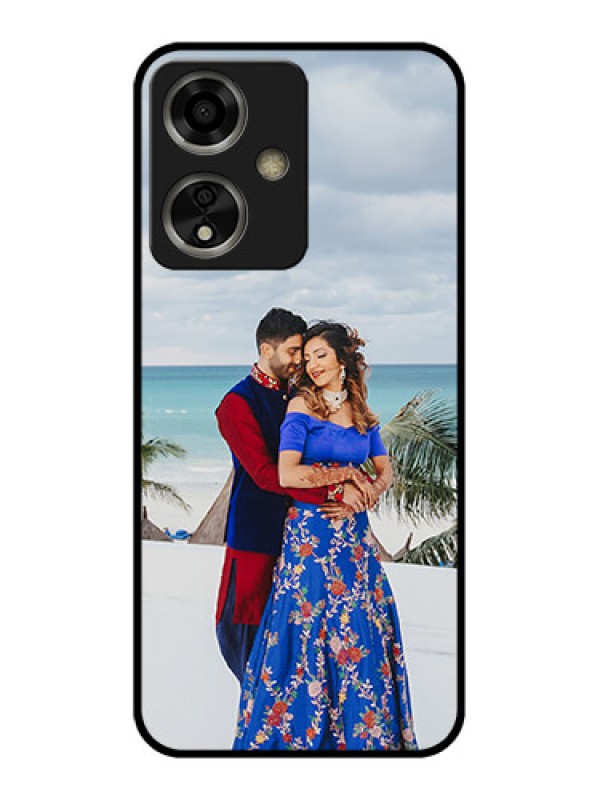 Custom Oppo A59 5G Custom Glass Phone Case - Upload Full Picture Design