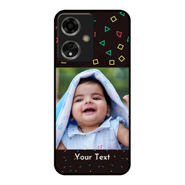 Oppo A59 5G Custom Glass Phone Case - With Confetti Birthday Design Oppo A59 5G Custom Glass Phone Case - With Confetti Birthday Design