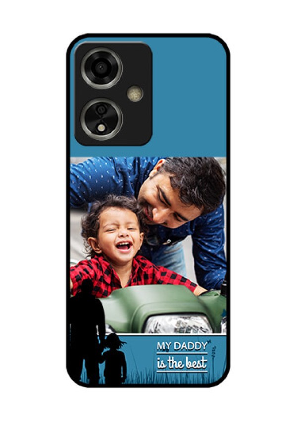 Oppo A59 5G Custom Glass Phone Case - Best Dad Design