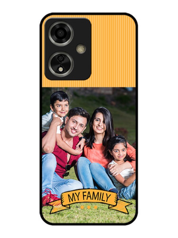Custom Oppo A59 5G Custom Glass Phone Case - My Family Design
