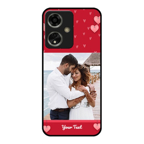 Oppo A59 5G Custom Glass Phone Case - Valentines Day Design