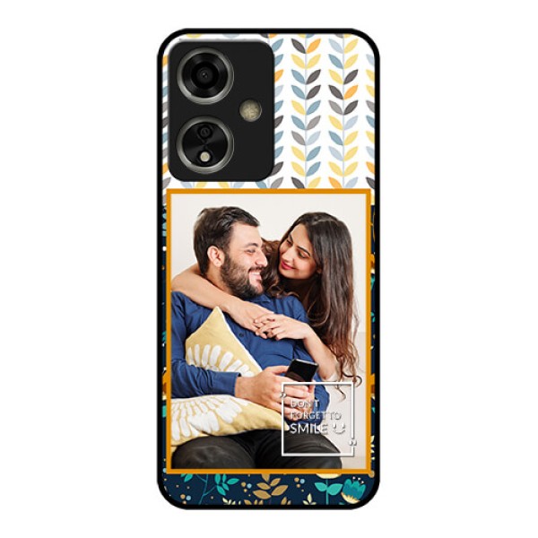 Oppo A59 5G Custom Glass Phone Case - Pattern Design