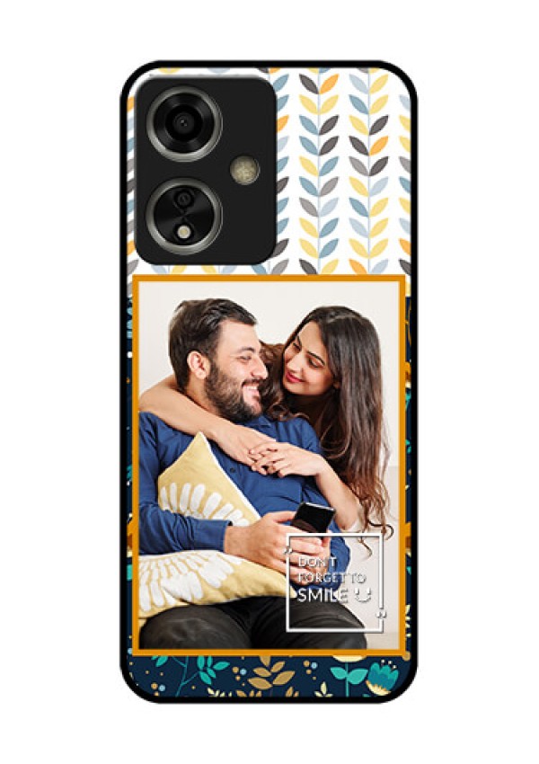 Oppo A59 5G Custom Glass Phone Case - Pattern Design