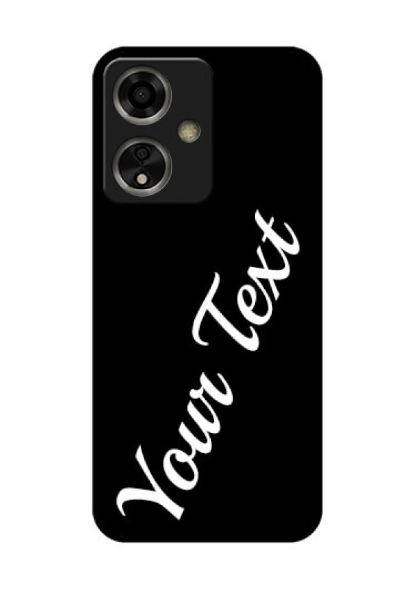 Oppo A59 5G Custom Glass Phone Case - With Your Name Design