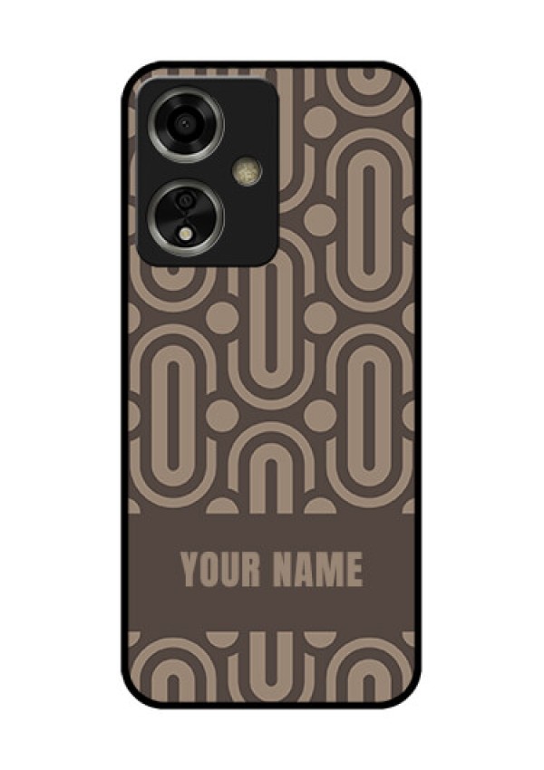 Oppo A59 5G Custom Glass Phone Case - Captivating Zero Pattern Design