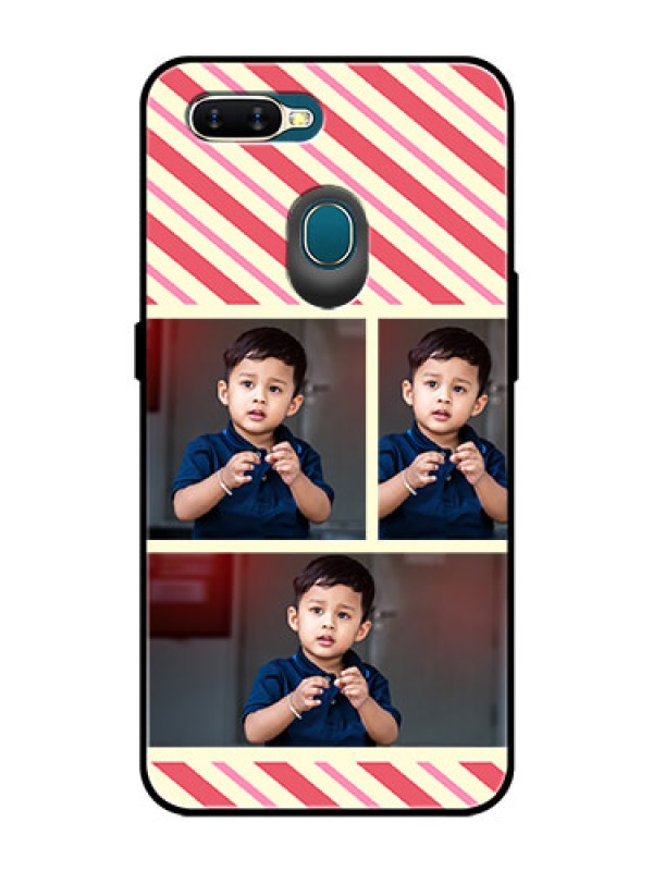 Custom Oppo A5s Personalized Glass Phone Case  - Picture Upload Mobile Case Design