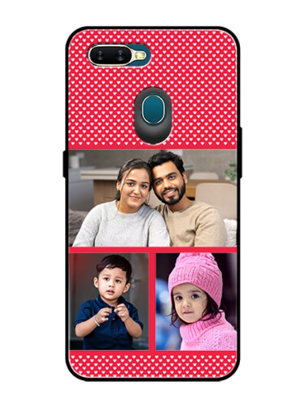 Custom Oppo A5s Personalized Glass Phone Case  - Bulk Pic Upload Design