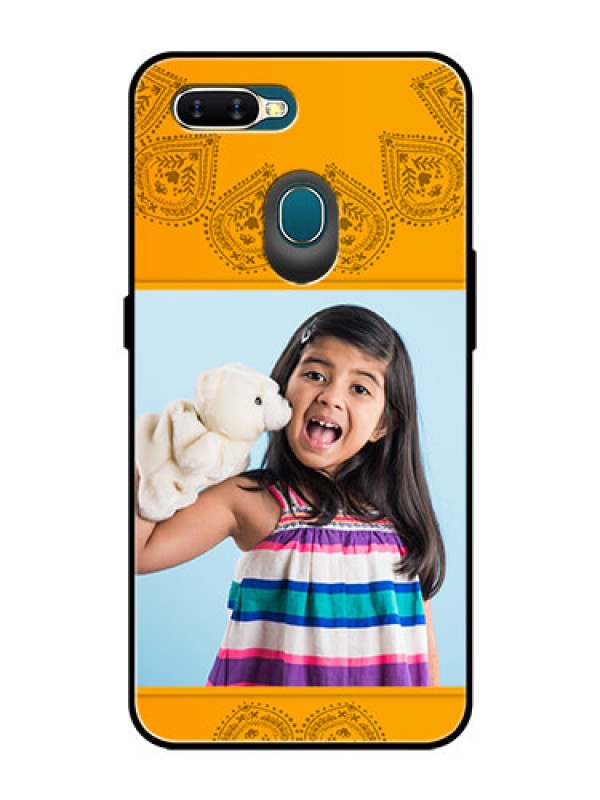 Custom Oppo A5s Personalized Glass Phone Case  - Photo Wedding Design 