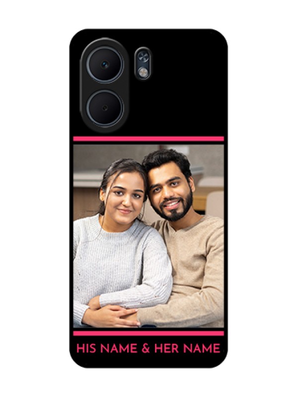 Custom Oppo A5x 4G Custom Glass Phone Case - With Add Text Design