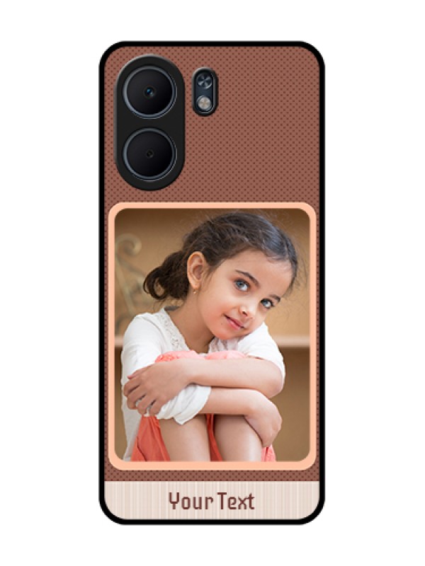 Custom Oppo A5x 4G Custom Glass Phone Case - Simple Pic Upload Design