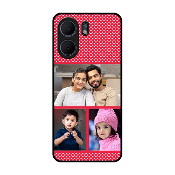 Oppo A5x 4G Custom Glass Phone Case - Bulk Photo Upload Design