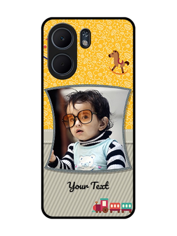 Custom Oppo A5x 4G Custom Glass Phone Case - Baby Picture Upload Design