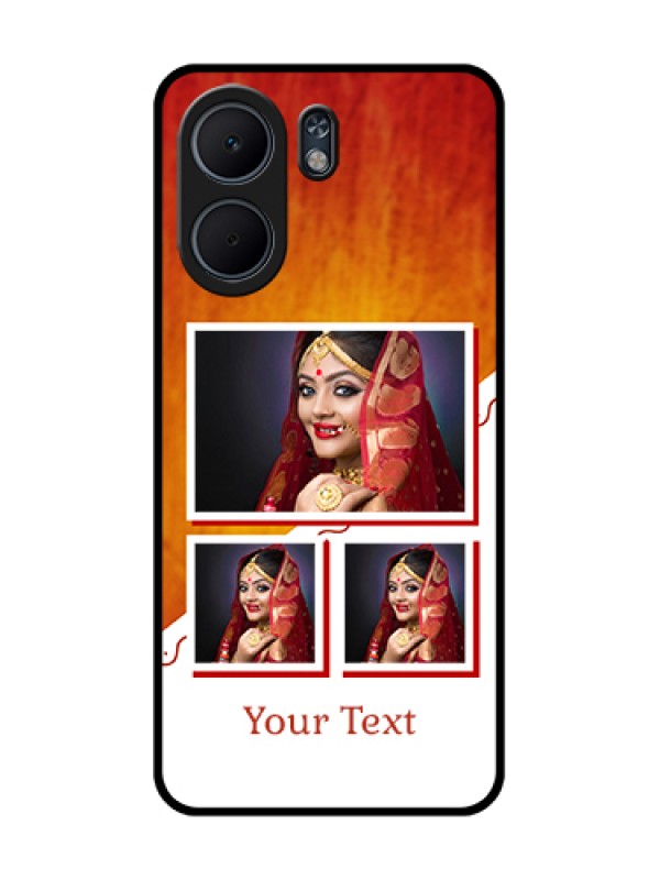 Custom Oppo A5x 4G Custom Glass Phone Case - Wedding Memories Design