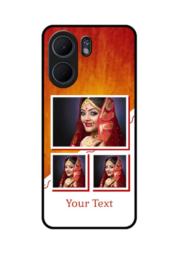 Oppo A5x 4G Custom Glass Phone Case - Wedding Memories Design