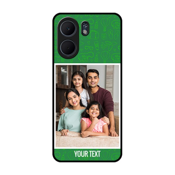 Oppo A5x 4G Custom Glass Phone Case - Picture Upload Design