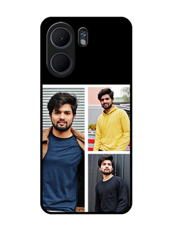 Custom Oppo A5x 4G Custom Glass Phone Case - Upload Multiple Picture Design