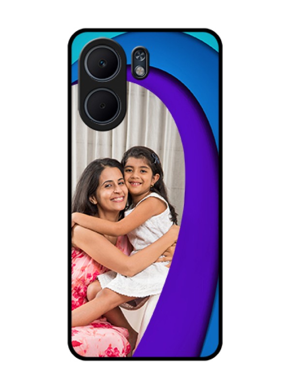 Custom Oppo A5x 4G Custom Glass Phone Case - Simple Pattern Design