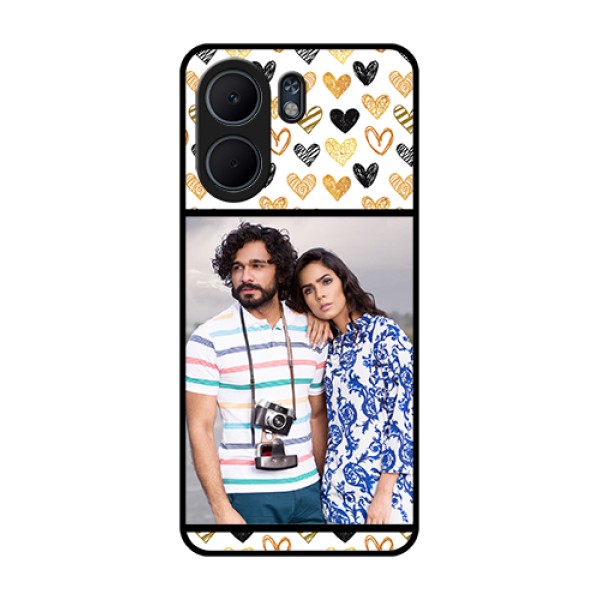 Oppo A5x 4G Custom Glass Phone Case - Love Symbol Design
