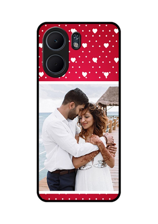 Oppo A5x 4G Custom Glass Phone Case - Hearts Mobile Case Design