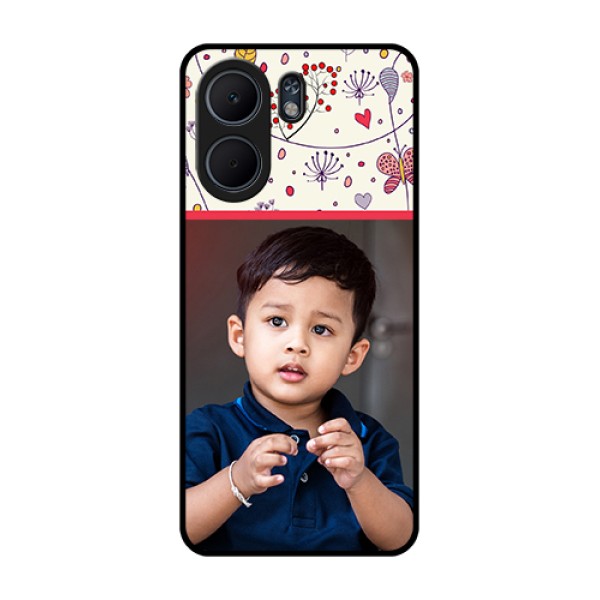 Oppo A5x 4G Custom Glass Phone Case - Premium Floral Design